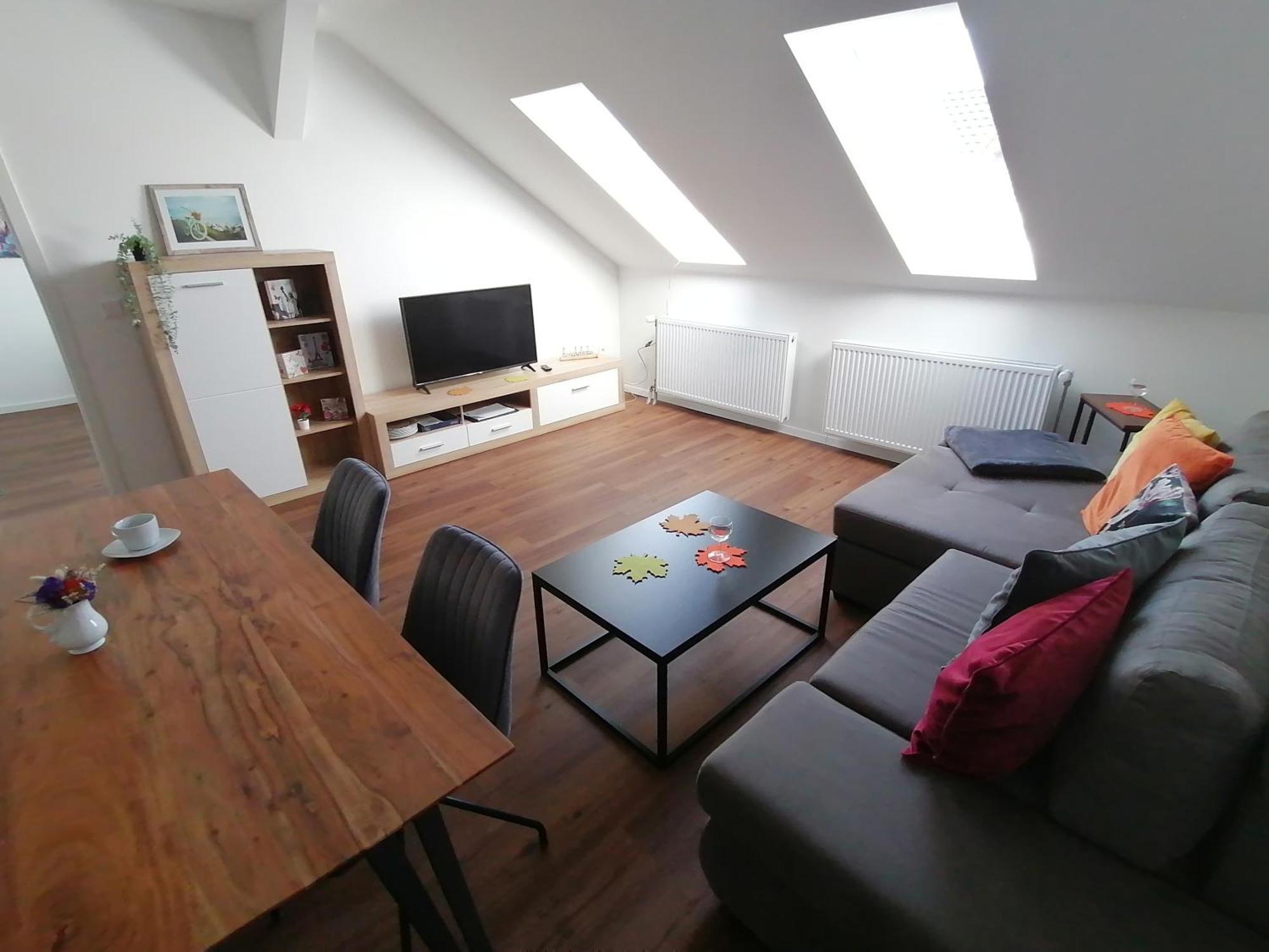 Auszeit2 Erfurt - Stilvolle Dachwohnung Mit Parkplatz - Zentrumsnah Exterior foto